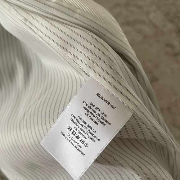 Veronica Beard Camel Linen Blend Blazer - EUC - Picture 5 of 6